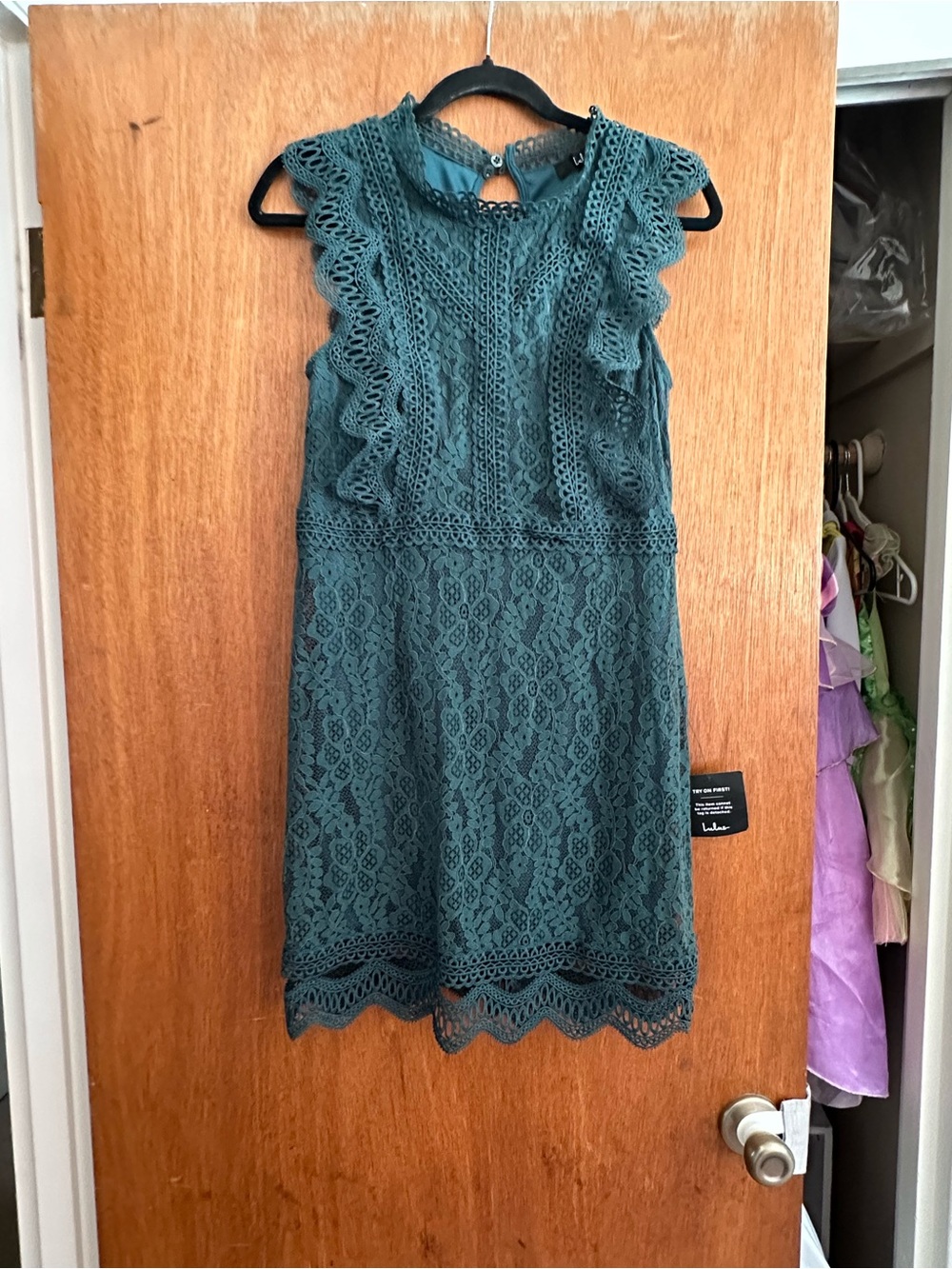 Lulus Mini Green Dress